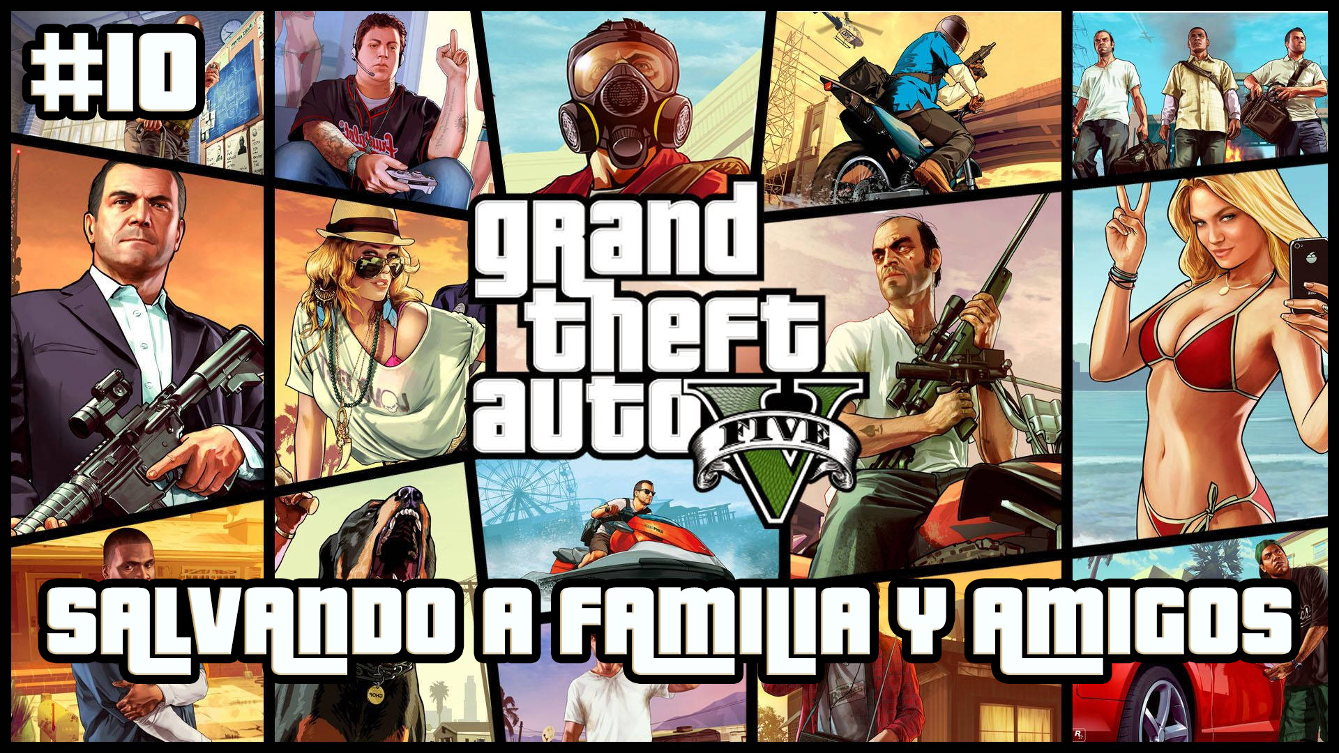 Serie Grand Theft Auto V #10 – Salvando a Familia y Amigos