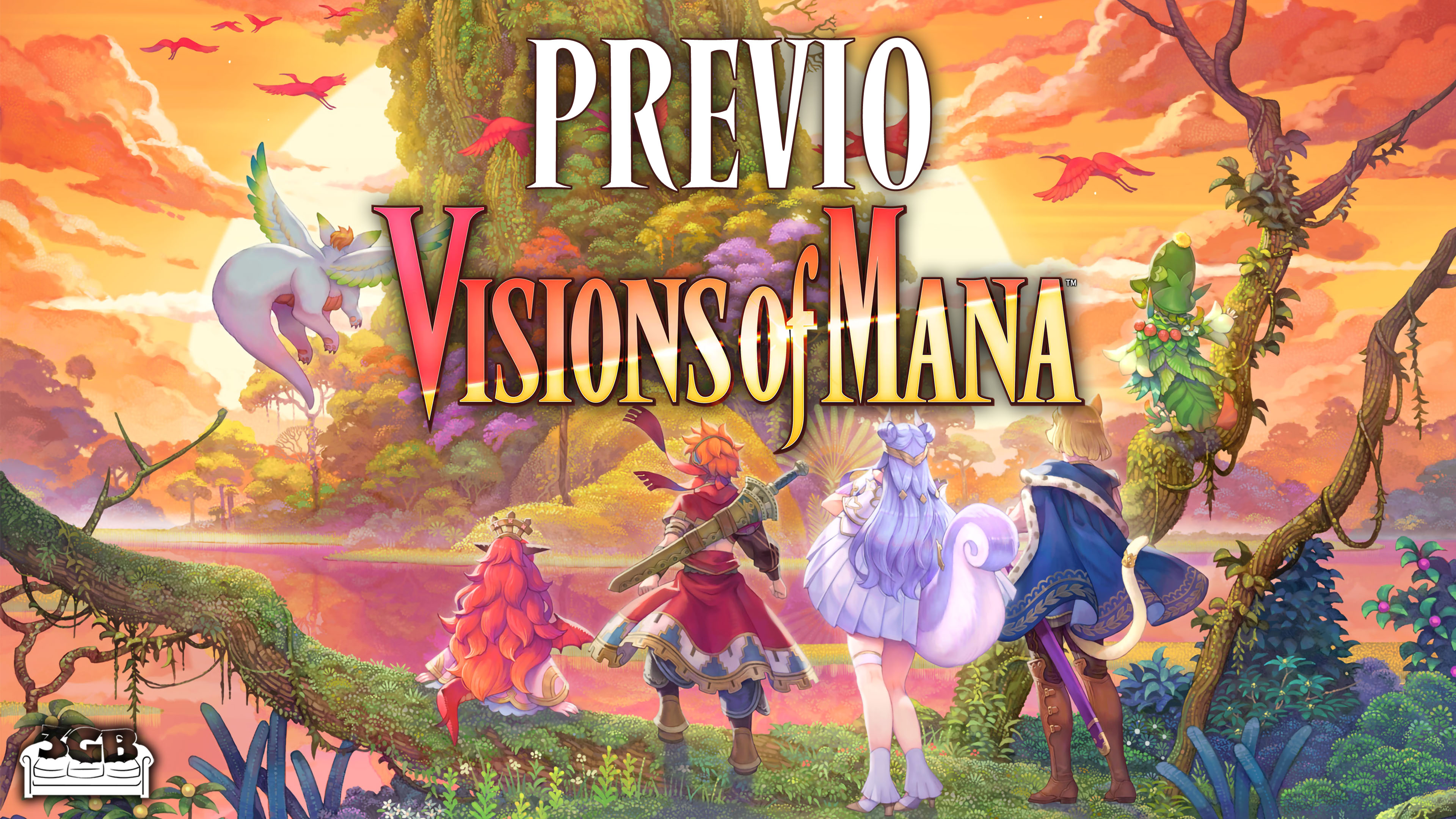 Previo Visions of Mana – Agresivamente Hermoso