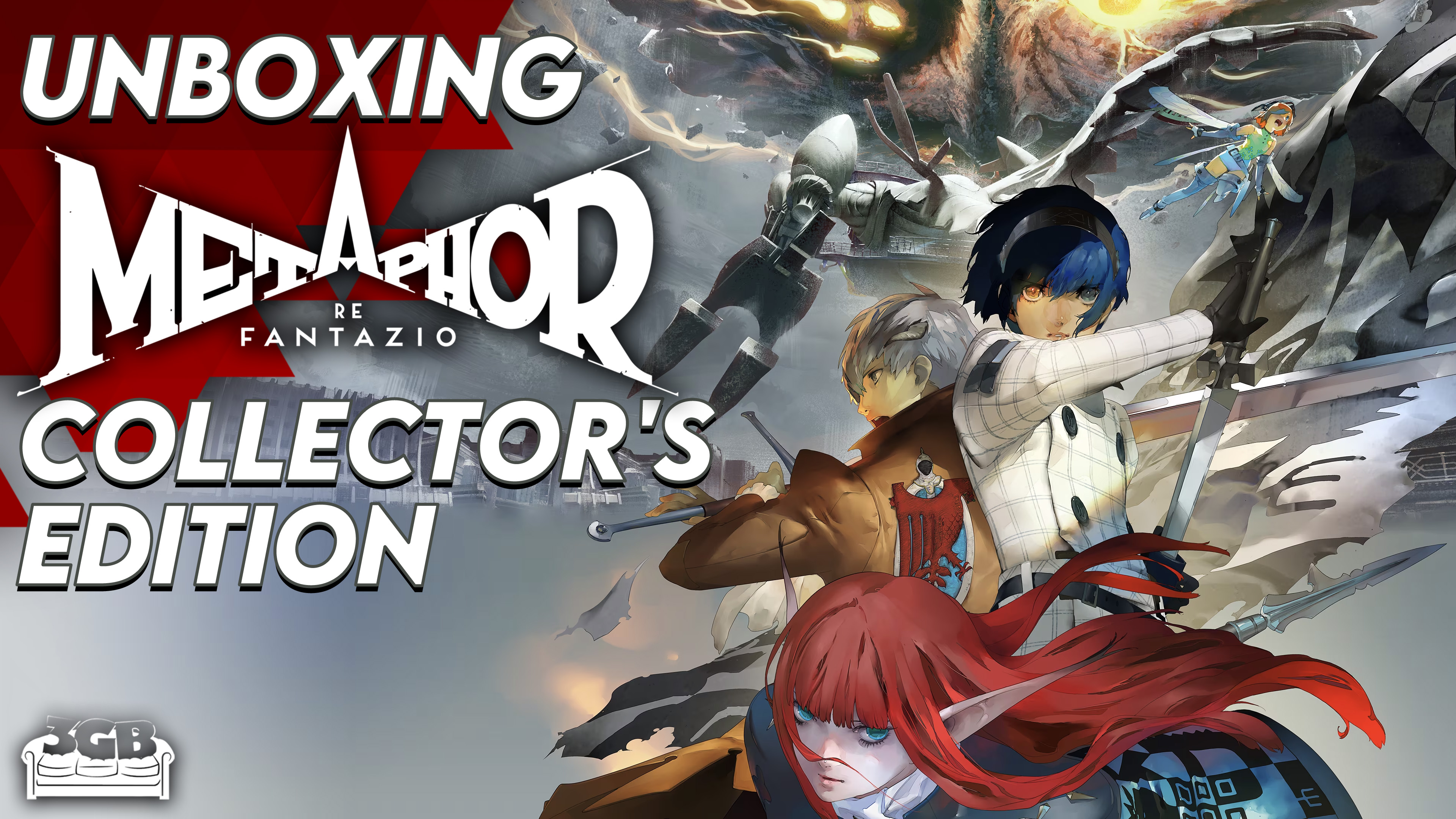 Unboxing Metaphor: ReFantazio Collector’s Edition – Calidad hasta en los dientes